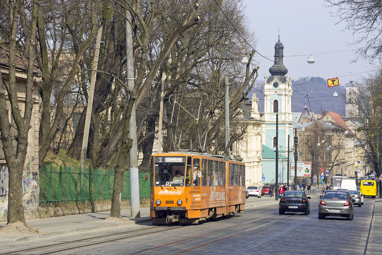 Lviv, Tatra KT4SU # 1096