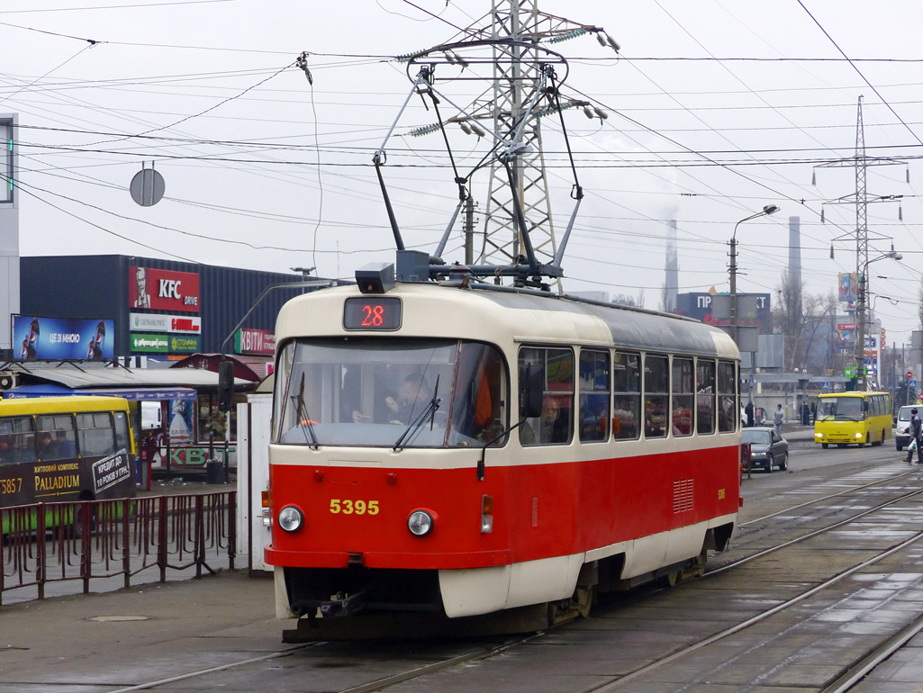 Київ, Tatra T3SUCS № 5395