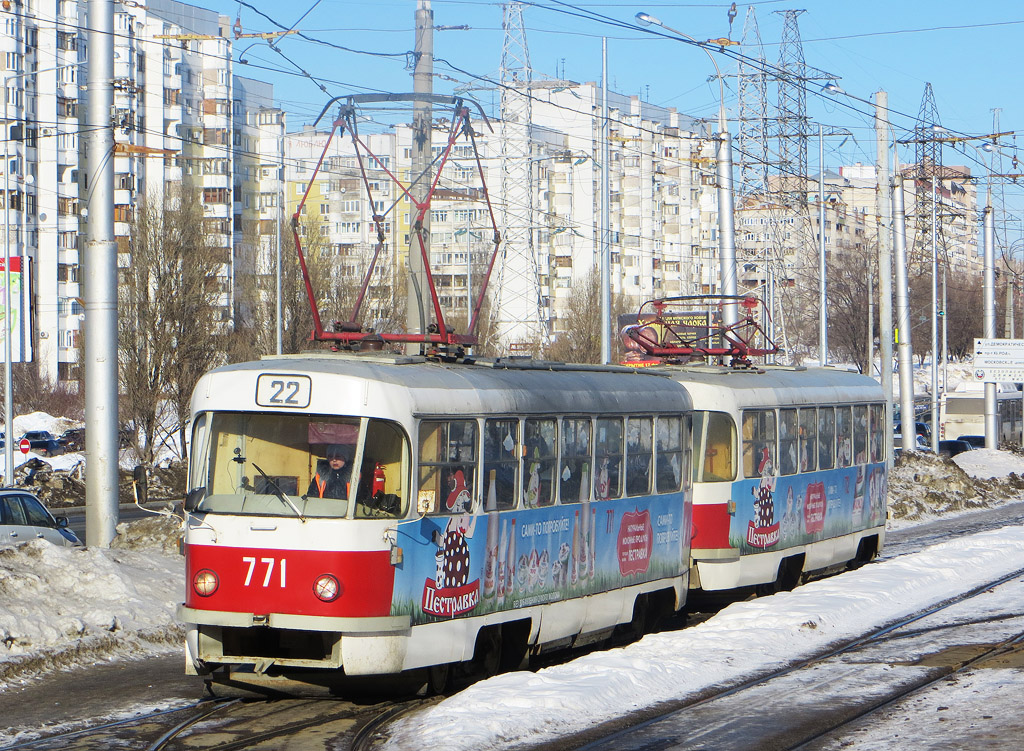 Самара, Tatra T3SU № 771