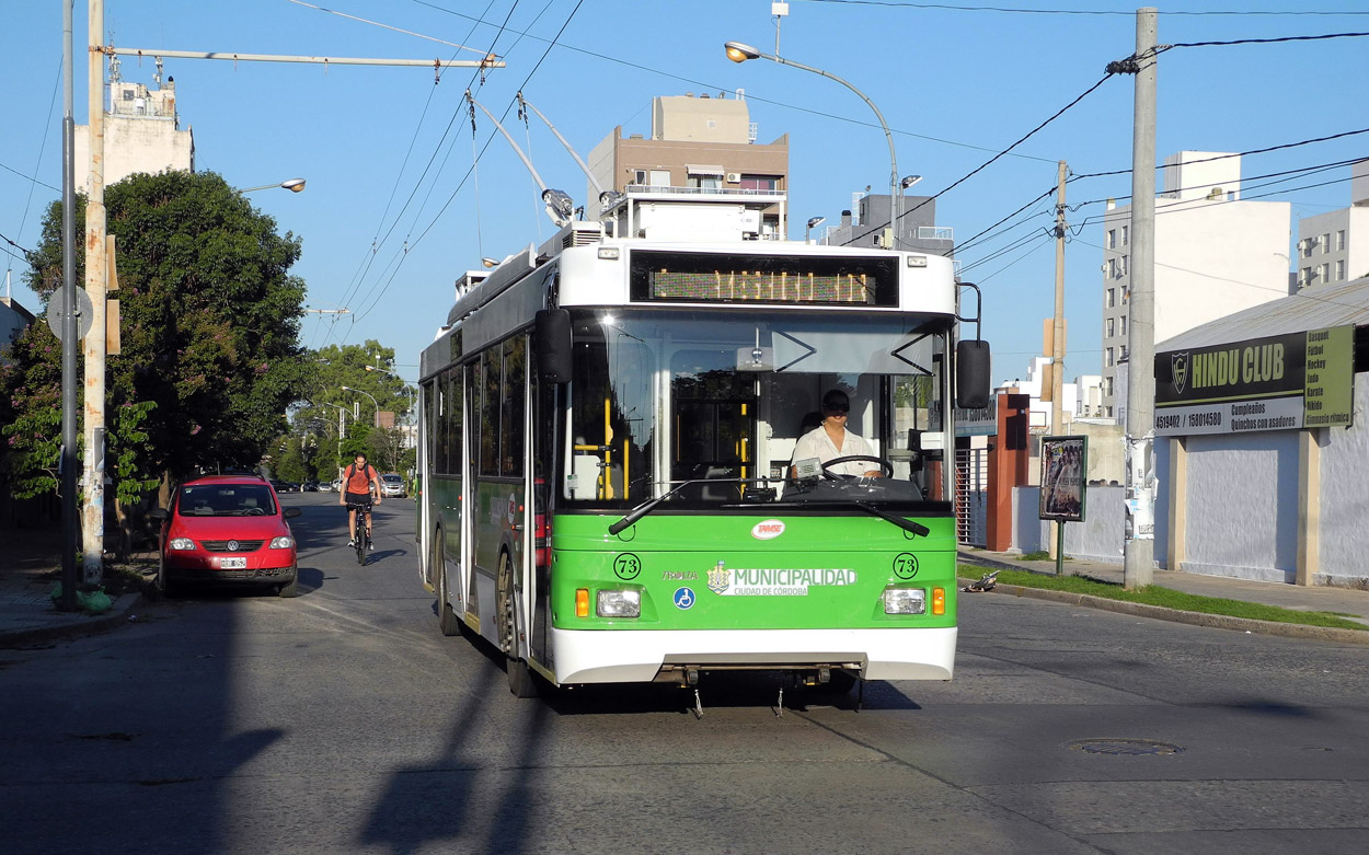 Cordoba, Trolza-5275.03 “Optima” Nr. 73; Cordoba — New Trolleybus Deliveries