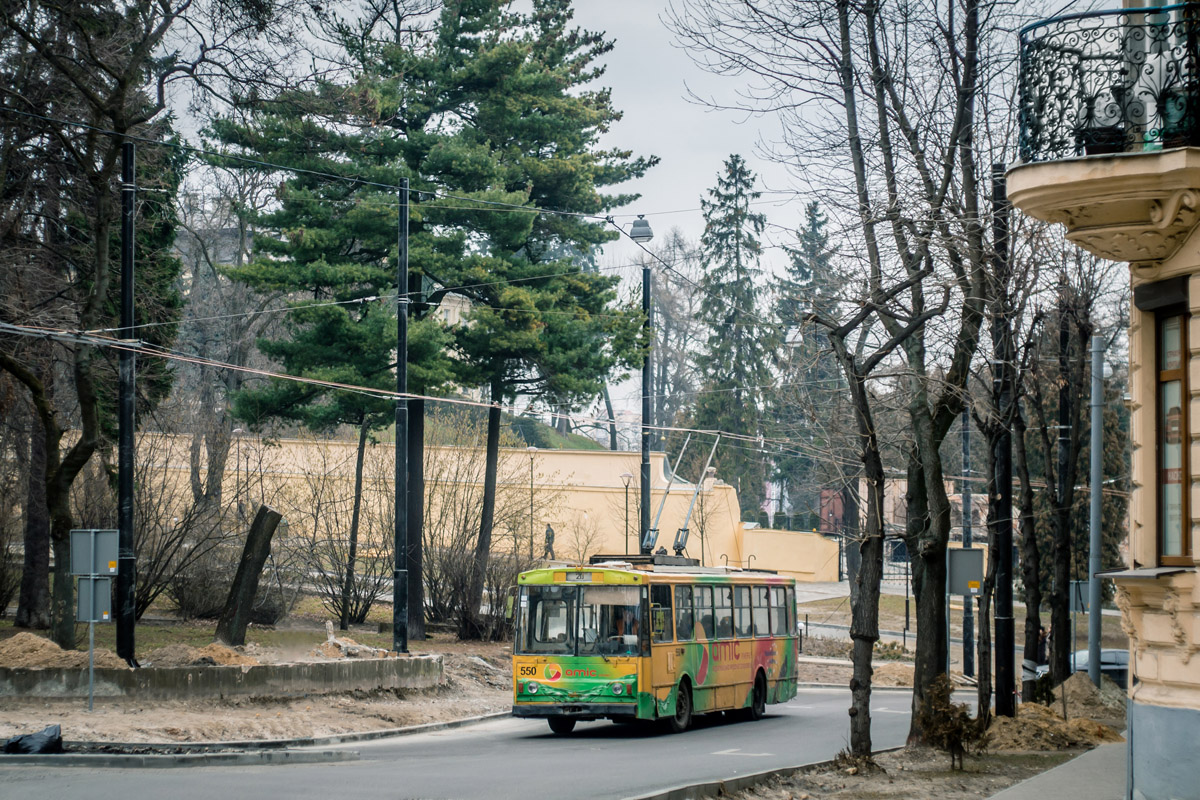 Lwów, Škoda 14Tr89/6 Nr 550