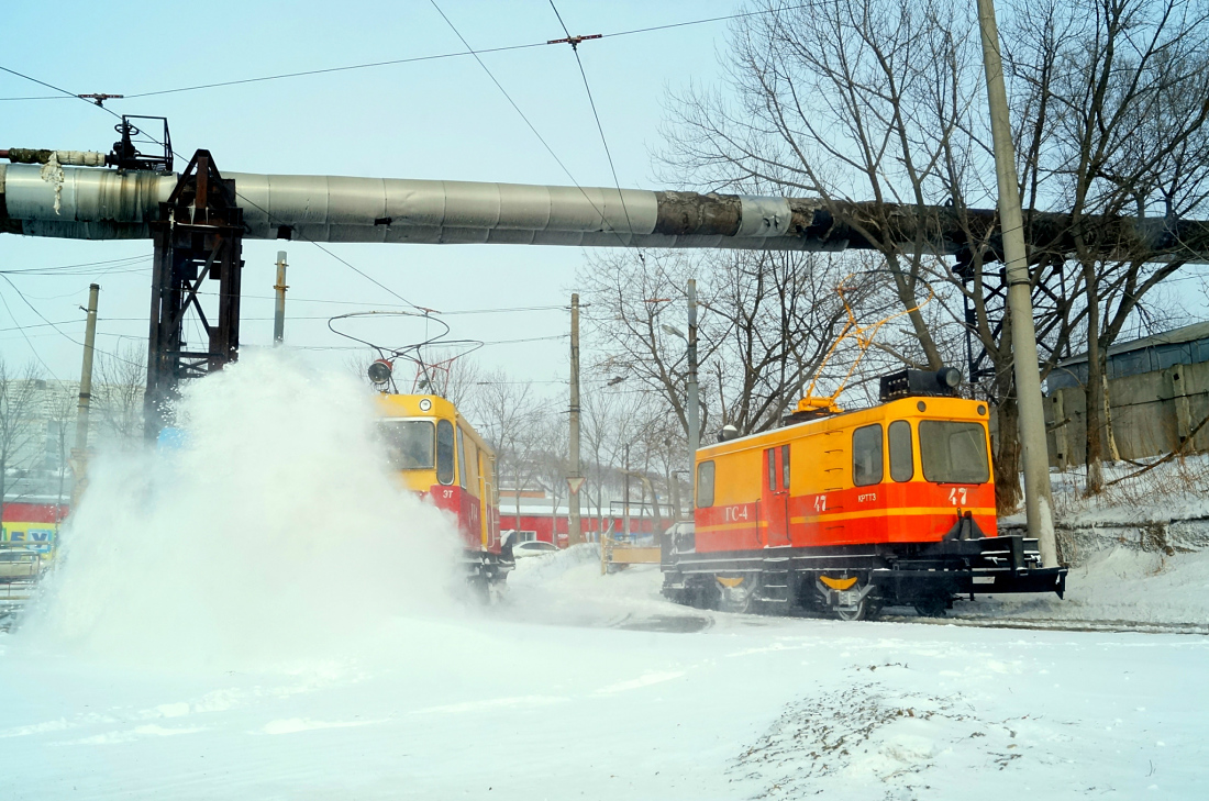 Владивосток, ГС-4 (КРТТЗ) № 47; Владивосток — Снегопады