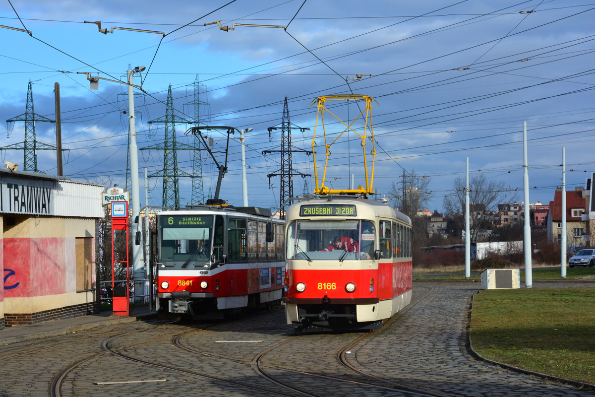 Prag, Tatra T3R.PV Nr. 8166