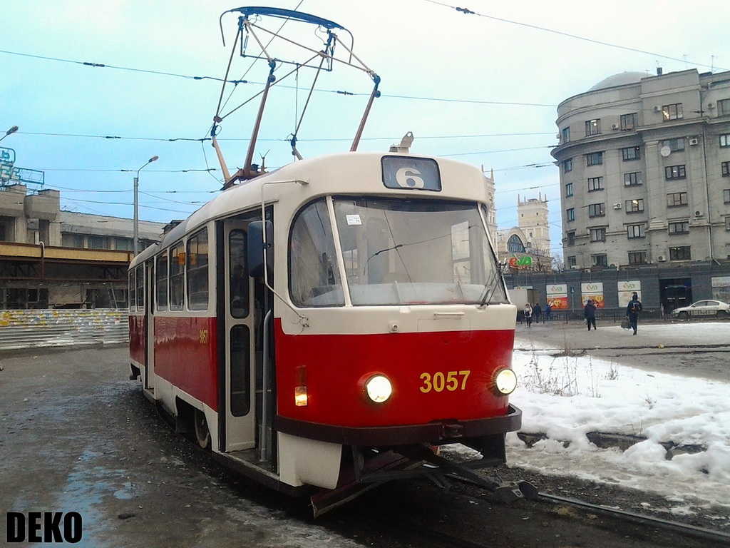 Харков, Tatra T3A № 3057