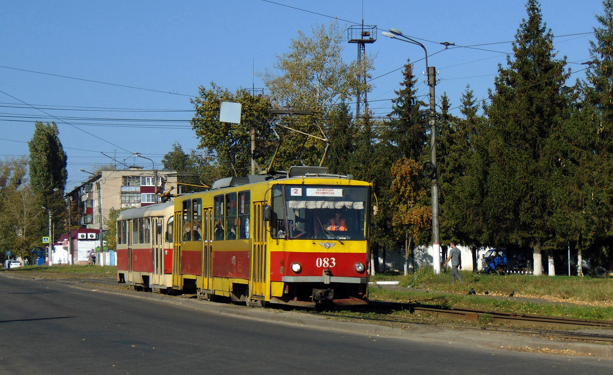 Курск, Tatra T6B5SU № 083