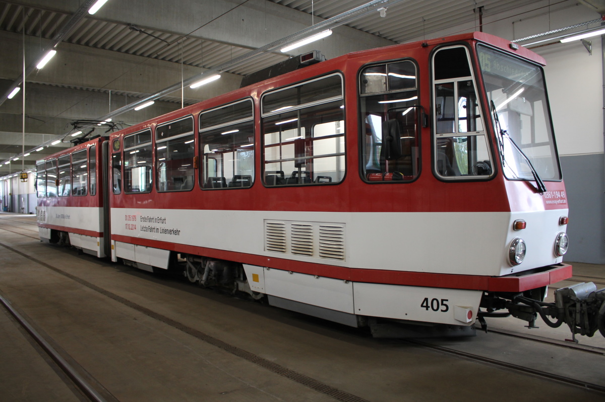 Erfurt, Tatra KT4D-Z č. 405