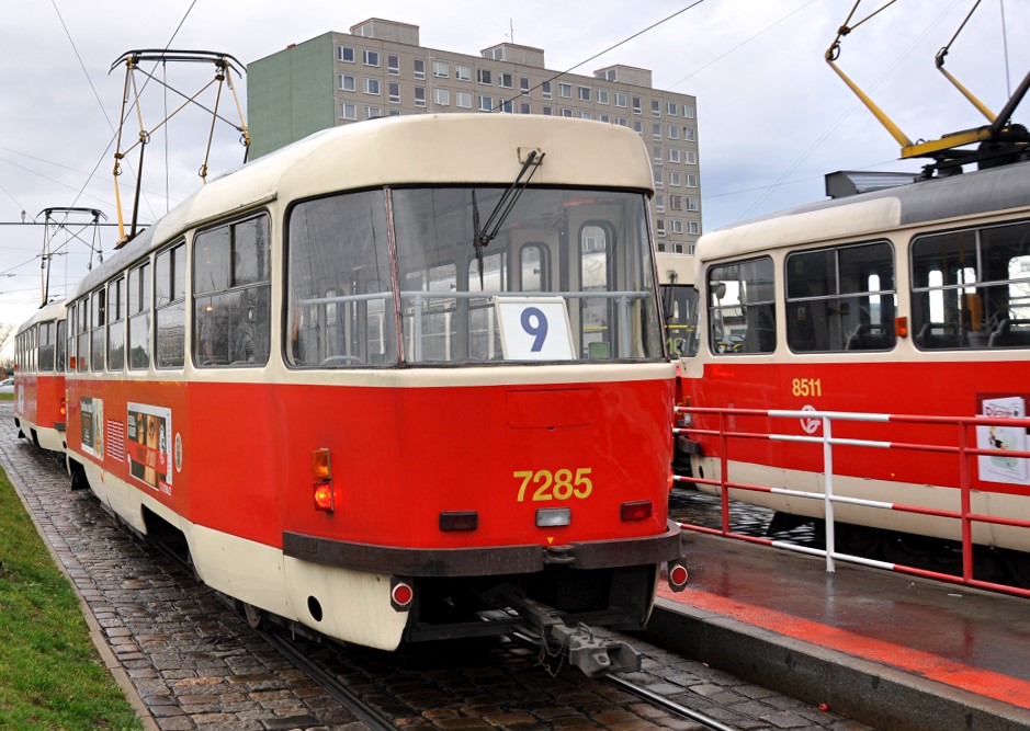 Прага, Tatra T3SUCS № 7285
