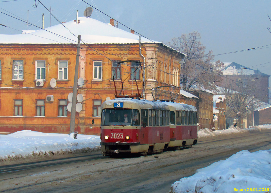 Харьков, Tatra T3SU № 3023