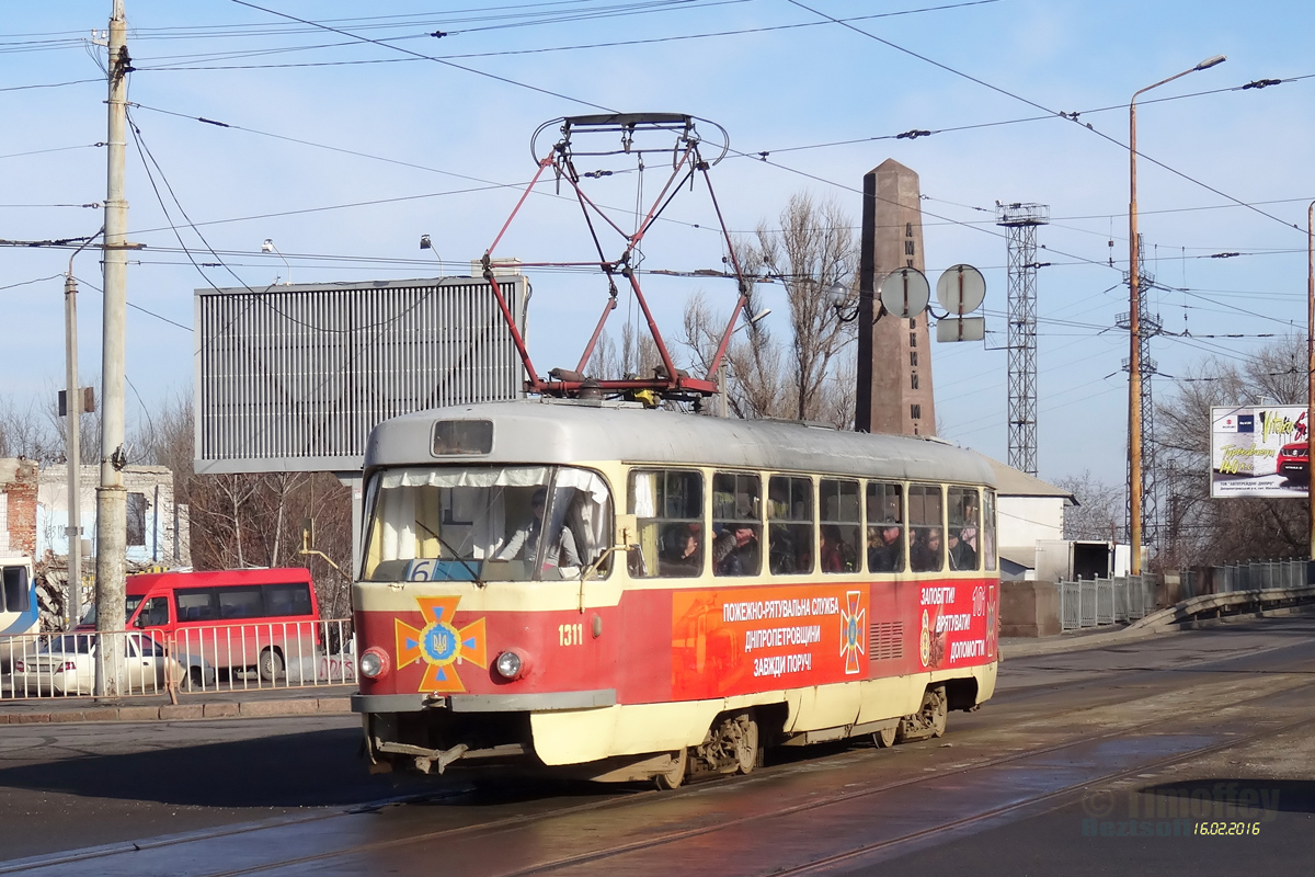 Dnipro, Tatra T3SU nr. 1311