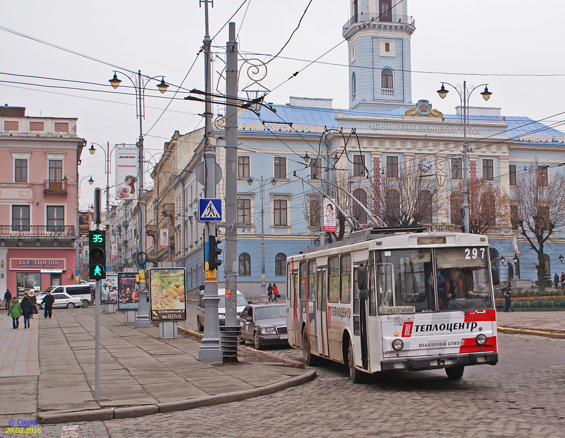 Чарнаўцы, Škoda 14Tr89/6 № 297