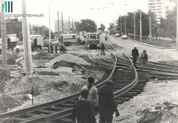 Perm, 71-605 (KTM-5M3) № 172; Perm — Construction and Reconstruction Projects; Perm — Old photos