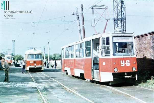Пермь, 71-605 (КТМ-5М3) № У-6 (464); Пермь — Старые фотографии