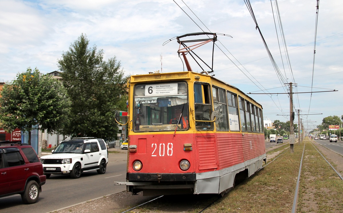 Красноярск, 71-605 (КТМ-5М3) № 208