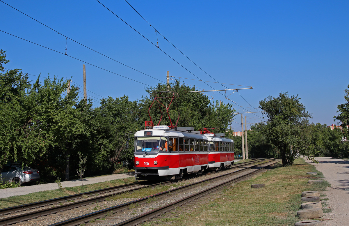 Краснодар, Tatra T3SU КВР МРПС № 105