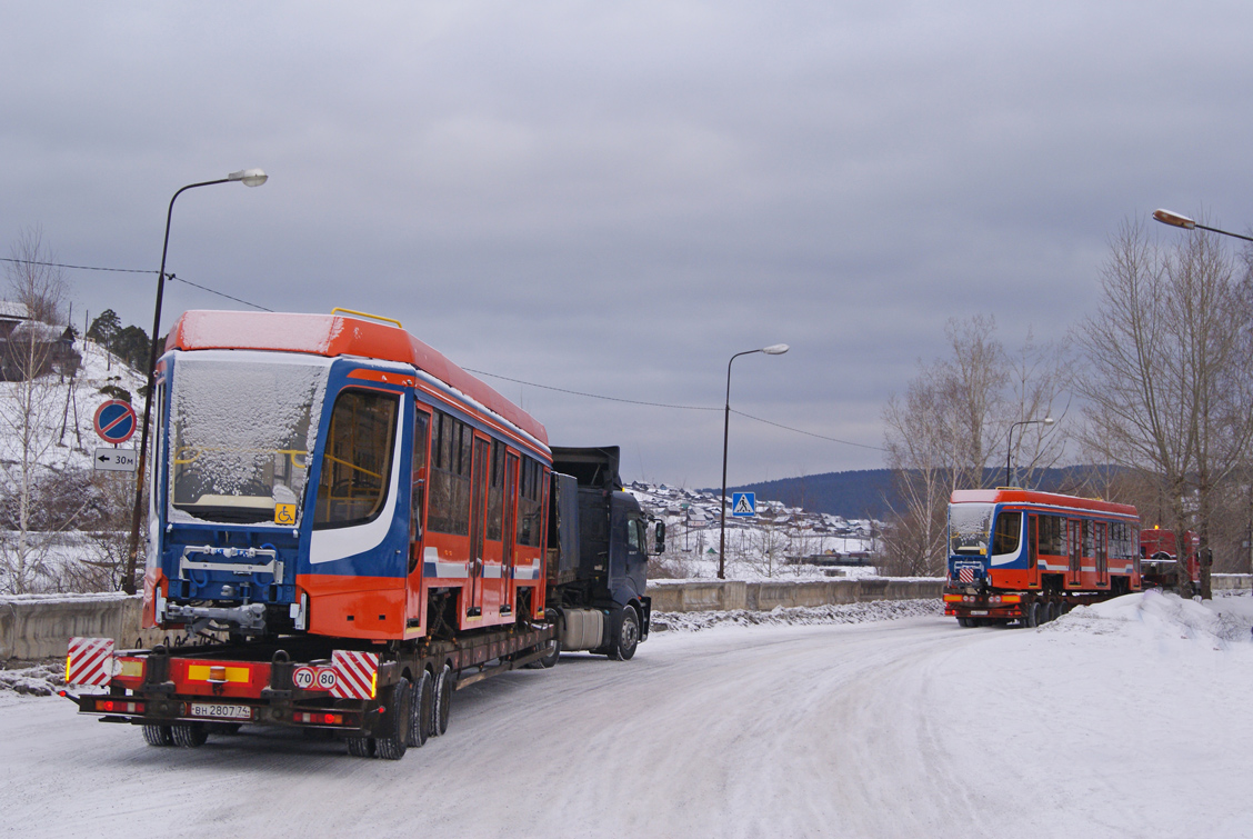 Niżniekamsk, 71-623-02 Nr 138; Ust-Kataw — Tram cars for Tatarstan