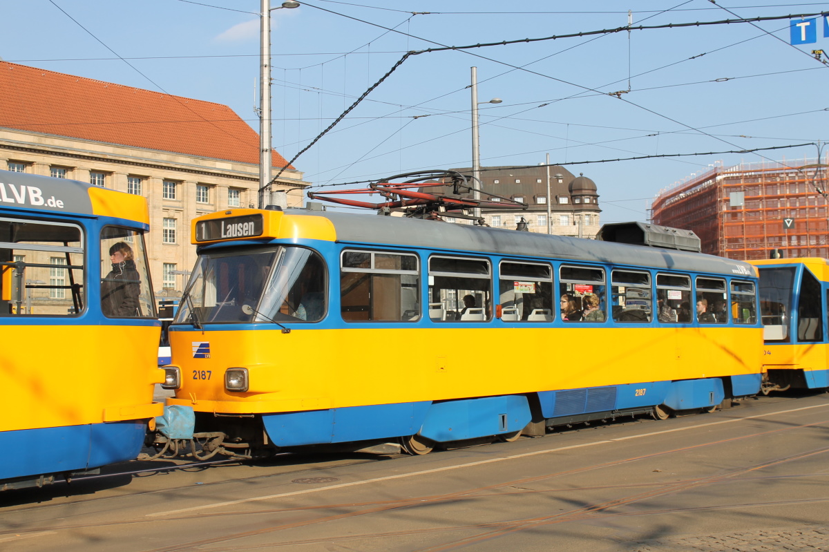 Лейпциг, Tatra T4D-M1 № 2187