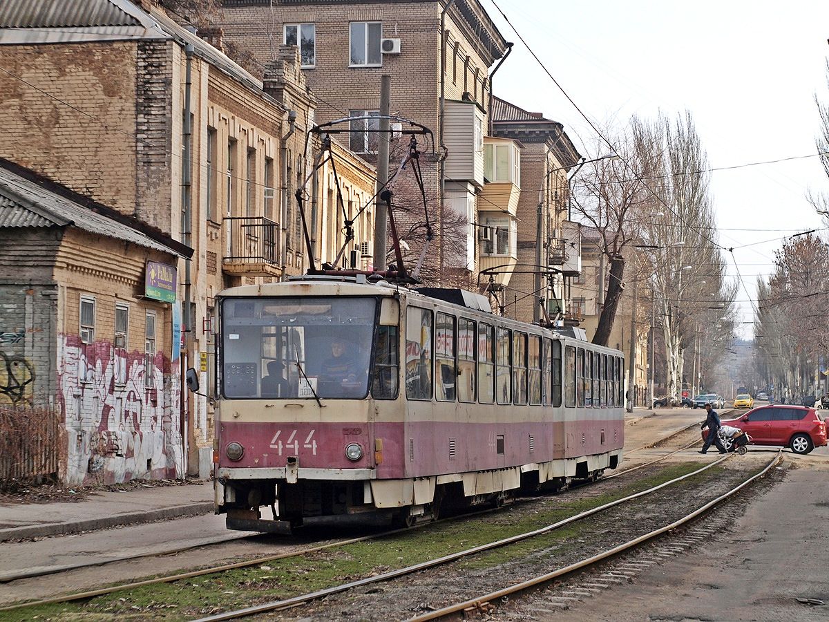 Запорожье, Tatra T6B5SU № 444