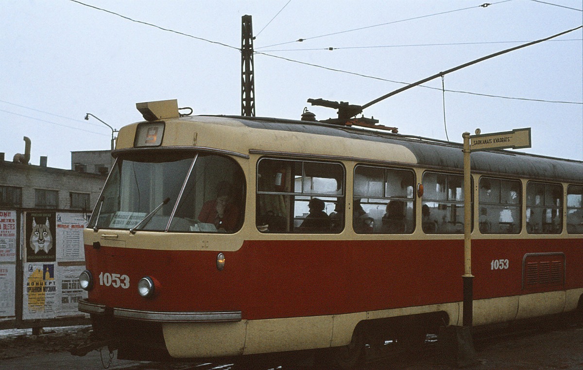 Rīga, Tatra T3SU № 1053