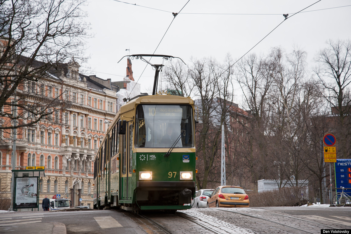 Helsinki, Valmet MLNRV2 č. 97