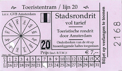Amszterdam — Tickets