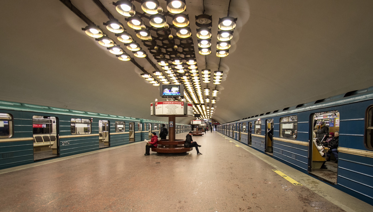 新西伯利亚 — Leninskaya Line — Zaeltsovskaya station