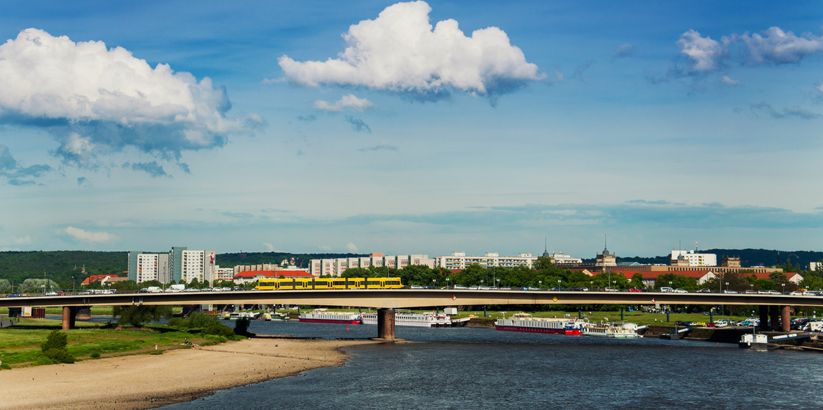 Drážďany — Trams and bridges