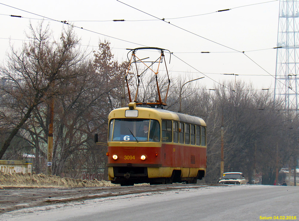 Харьков, Tatra T3SU № 3094