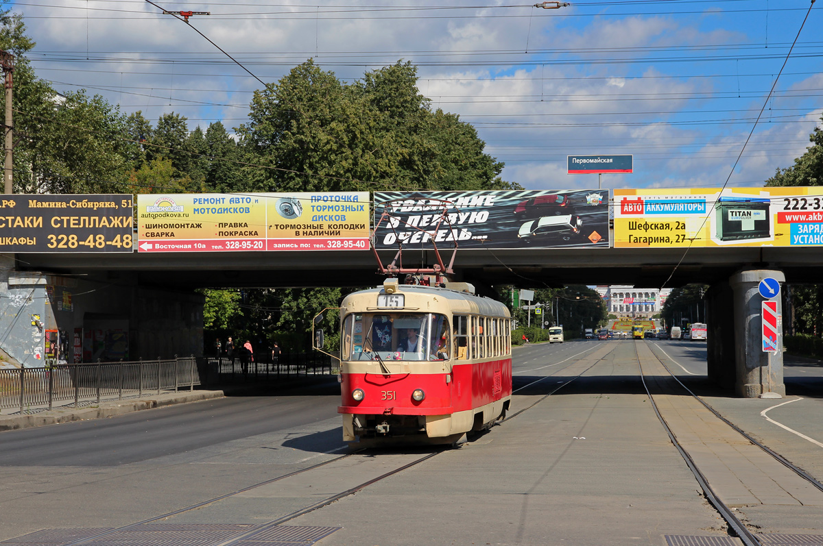 Jekatěrinburg, Tatra T3SU č. 351