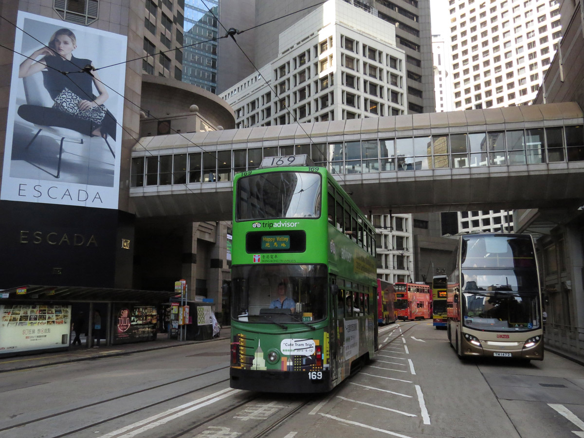 Hong Kong, Hong Kong Tramways Millennium č. 169; Hong Kong — Hong Kong Tramways — Rolling Stock Types