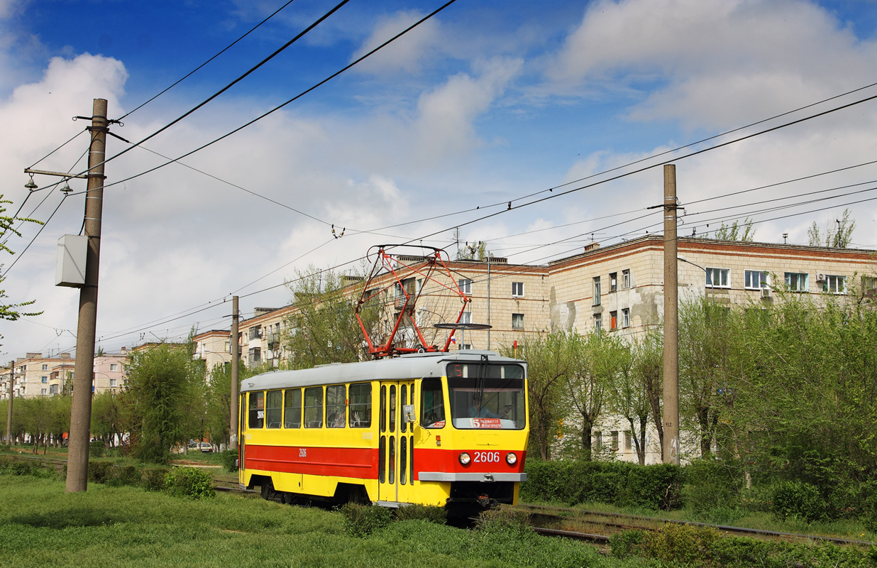 Volgográd, Tatra T3SU mod. VZSM — 2606