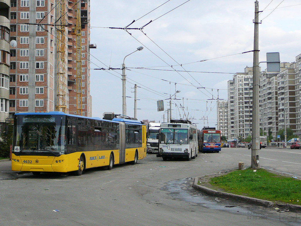 Киев, ЛАЗ E301D1 № 4632