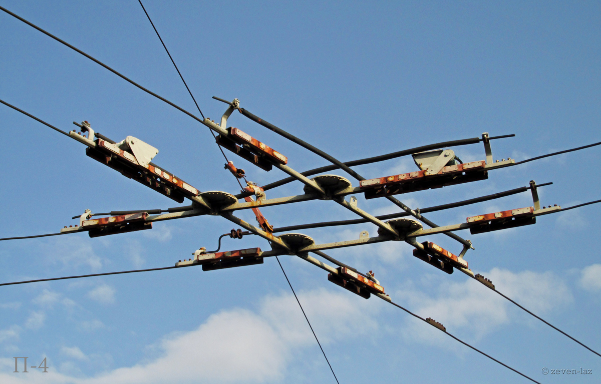 Tcherkassy — Trolleybus lines and infrastructure