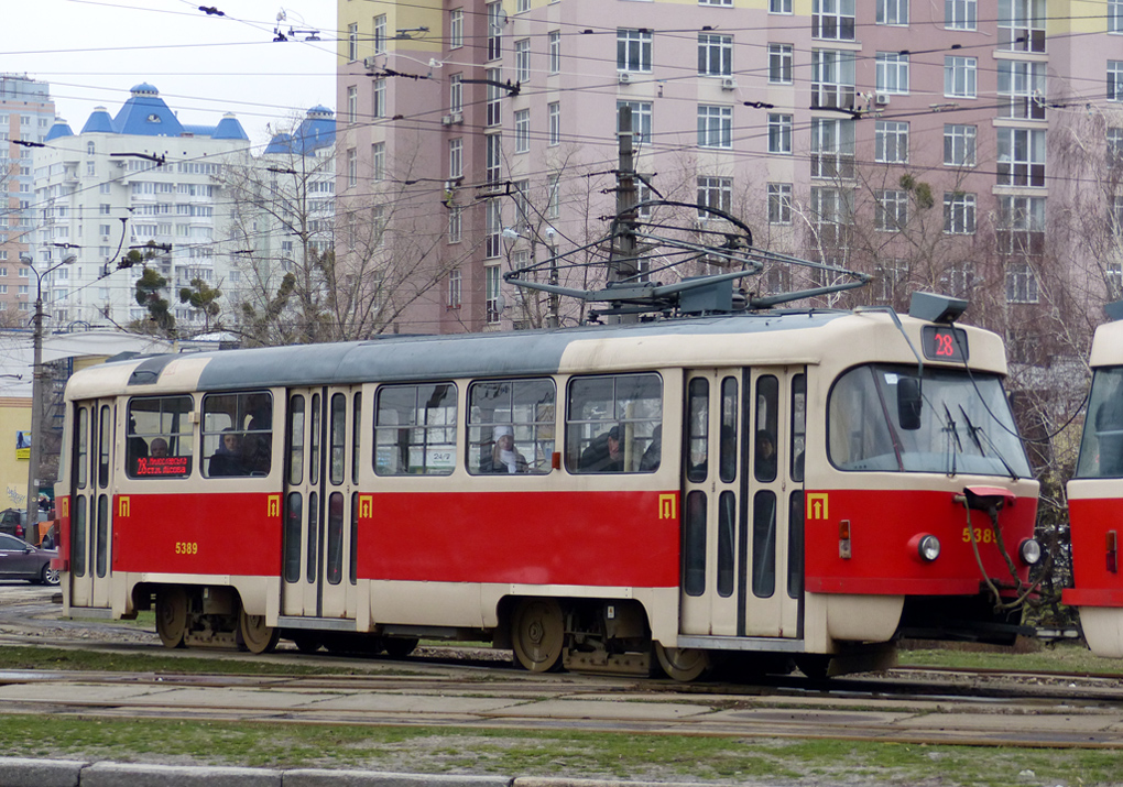 Kiev, Tatra T3SUCS nr. 5389