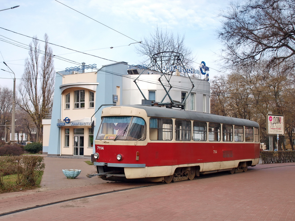 Одесса, Tatra T3SUCS № 7114