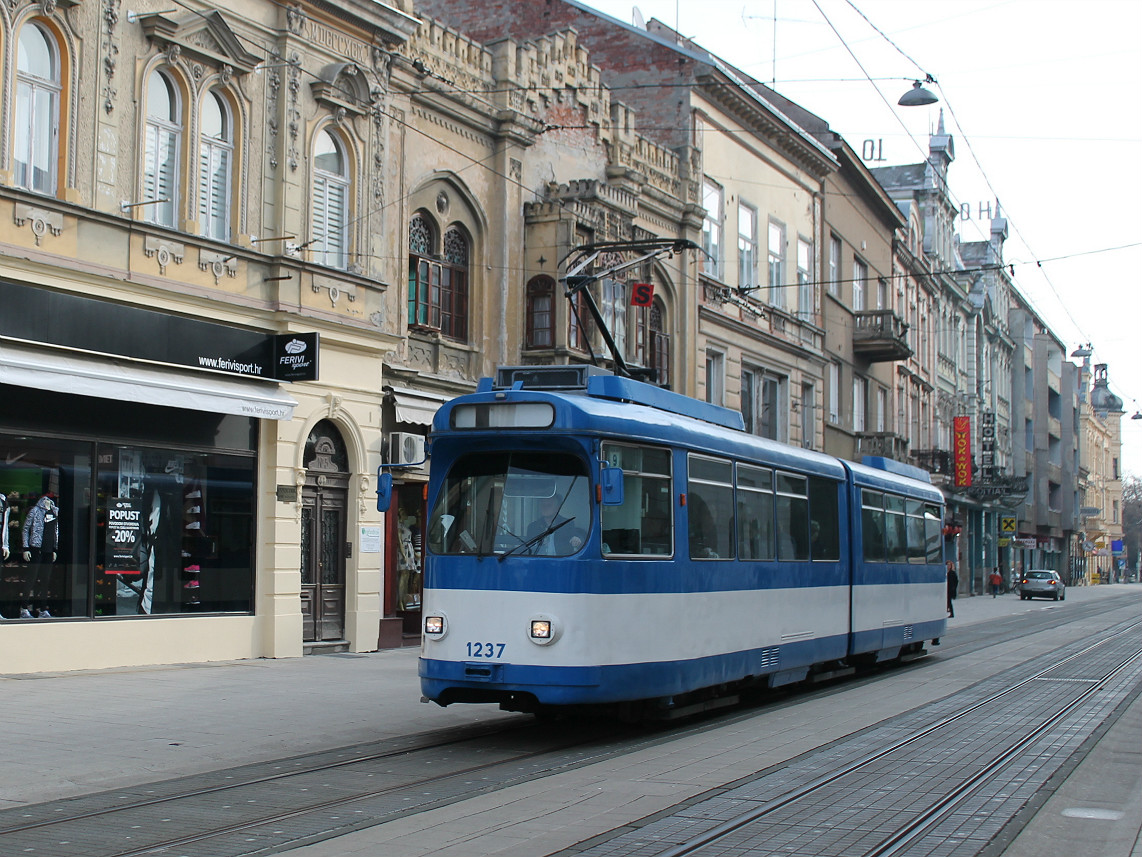 Osijek, Duewag GT6 N°. 1237