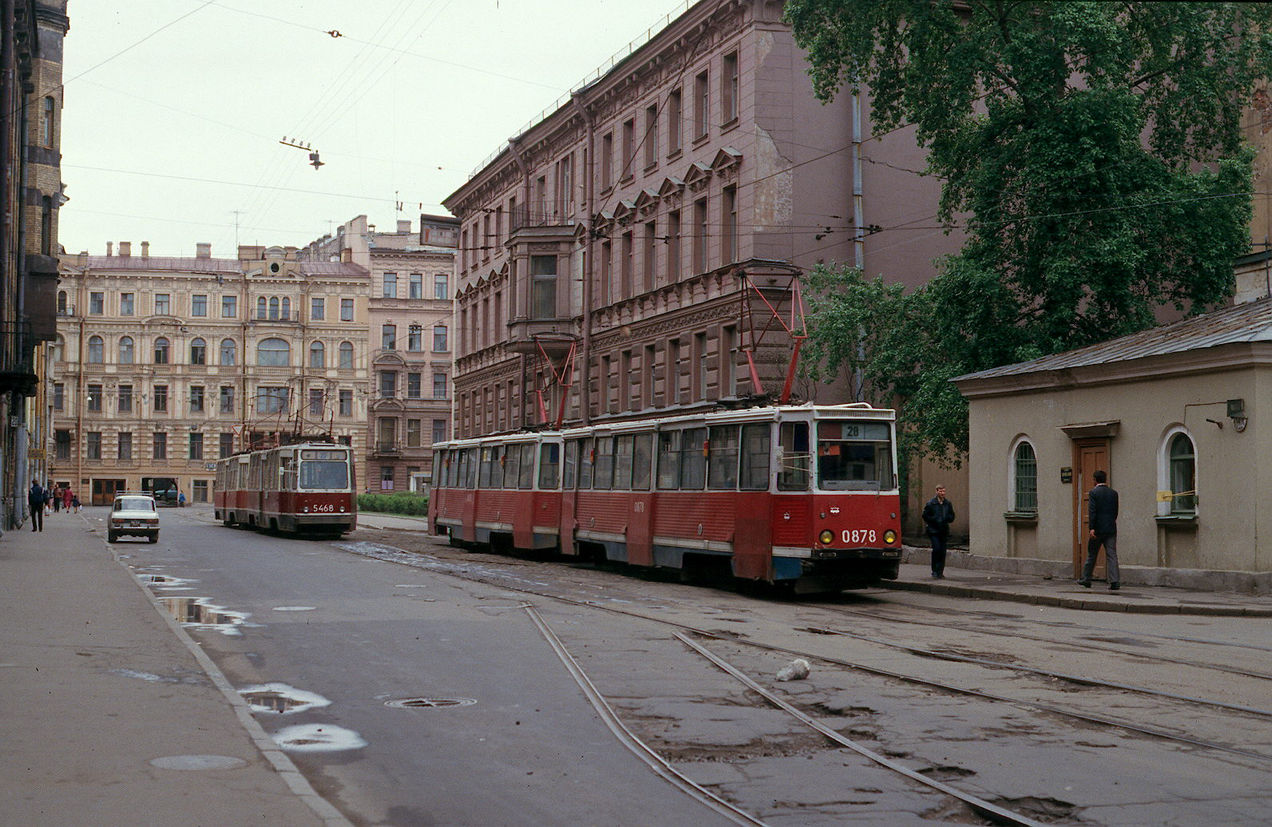 Санкт-Пецярбург, 71-605 (КТМ-5М3) № 0878