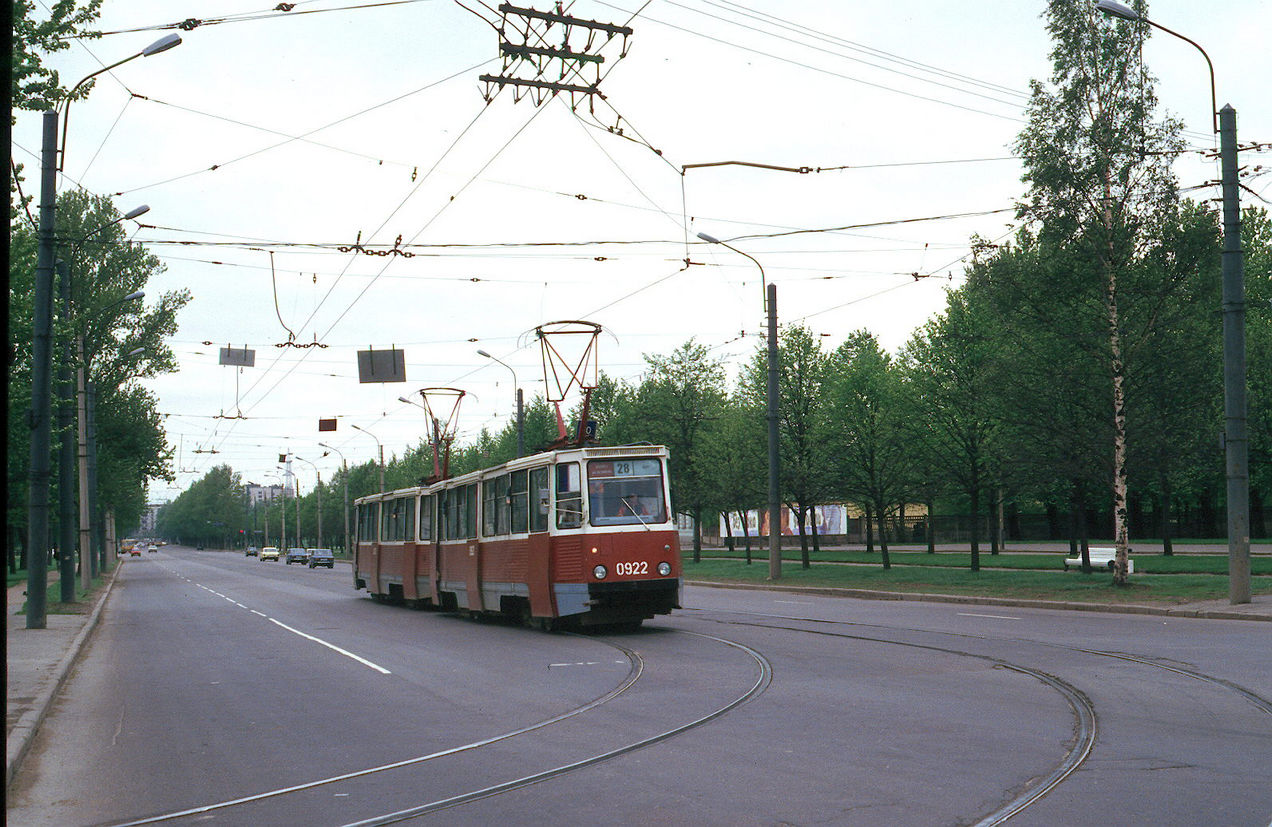 Санкт-Петербург, 71-605 (КТМ-5М3) № 0922
