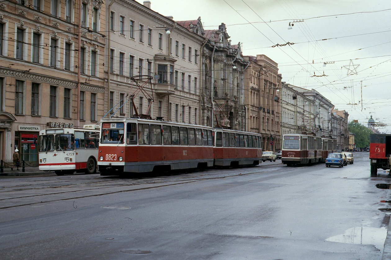 Санкт-Петербург, 71-605 (КТМ-5М3) № 0823