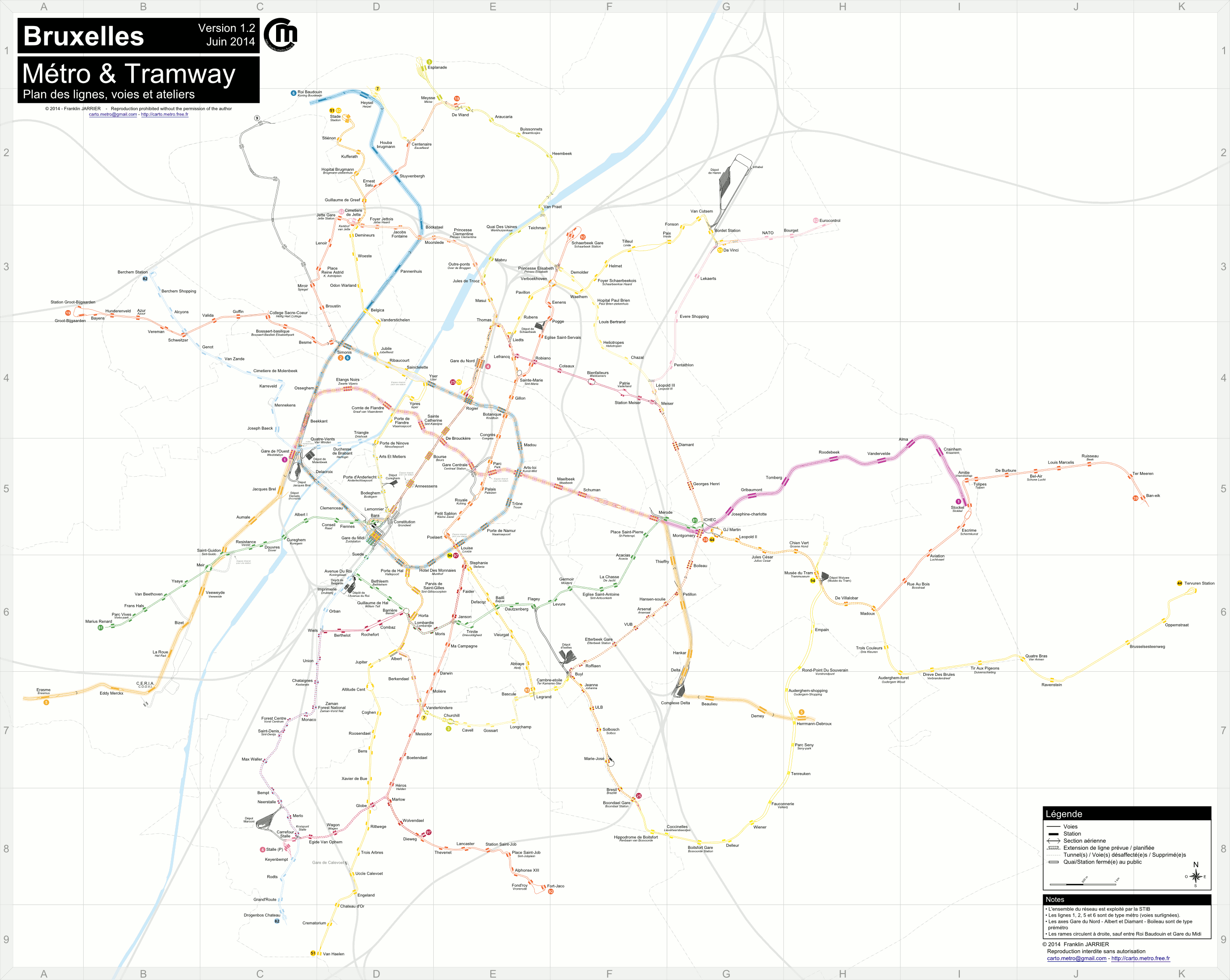 Brussels — Maps