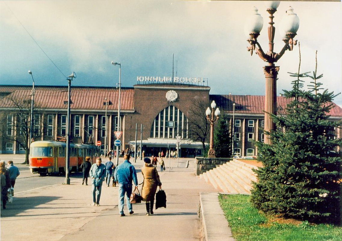 Kaliningrad, Tatra T4SU # 257; Kaliningrad — Old photos