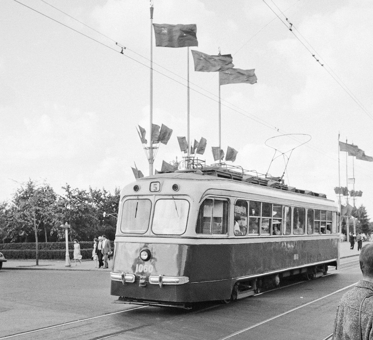 Moscow, M-38 № 1060; Moscow — Historical photos — Tramway and Trolleybus (1946-1991)