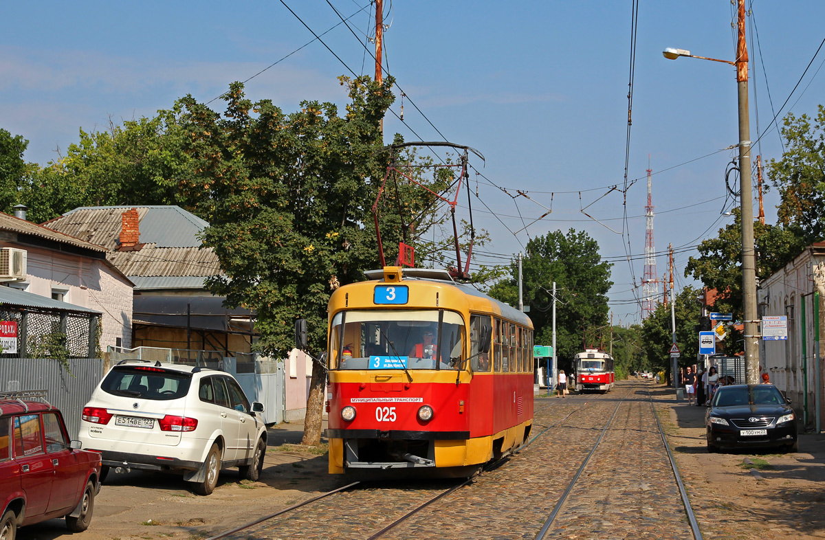 Krasnodar, Tatra T3SU N°. 025