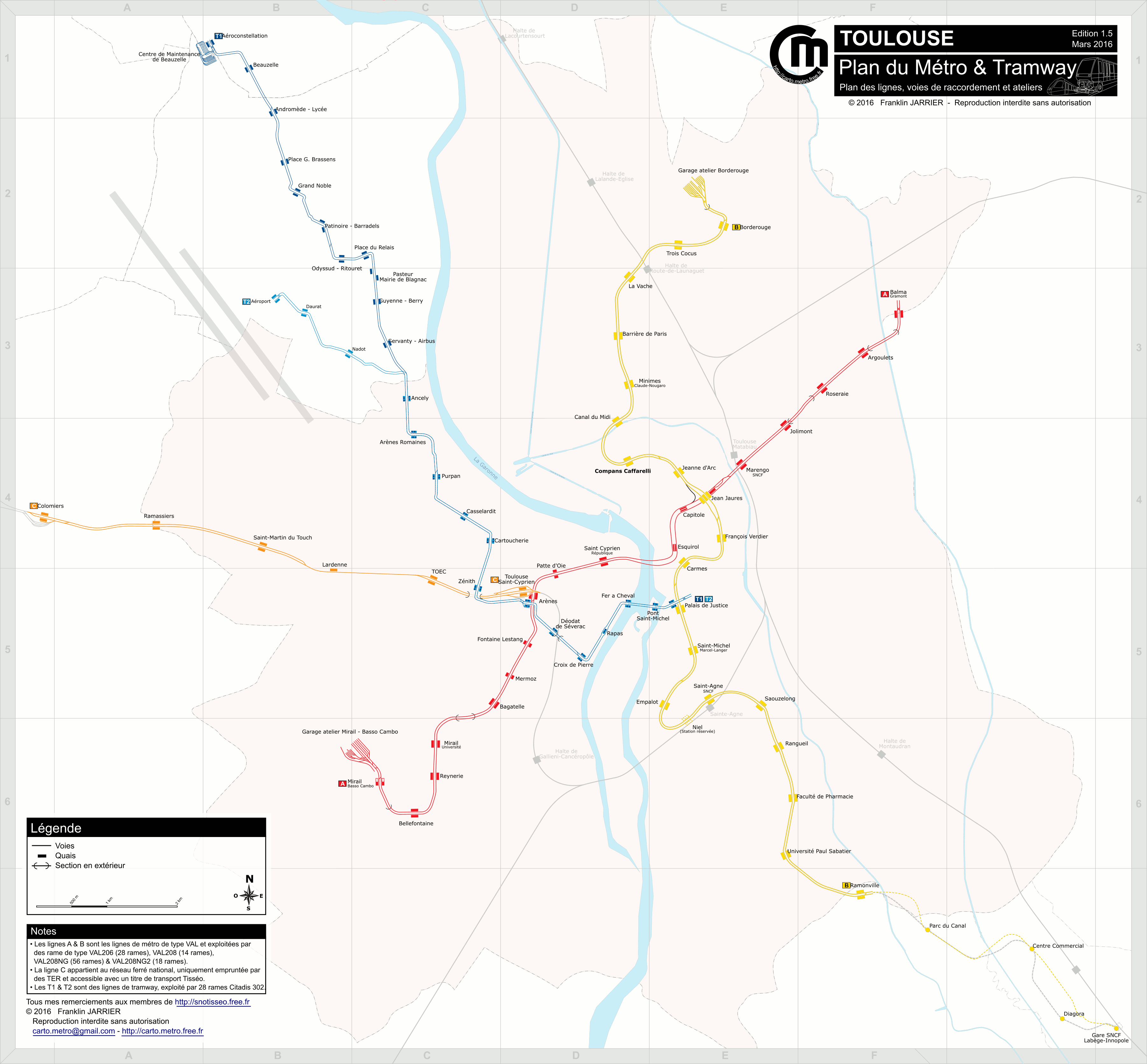 Toulouse — Maps