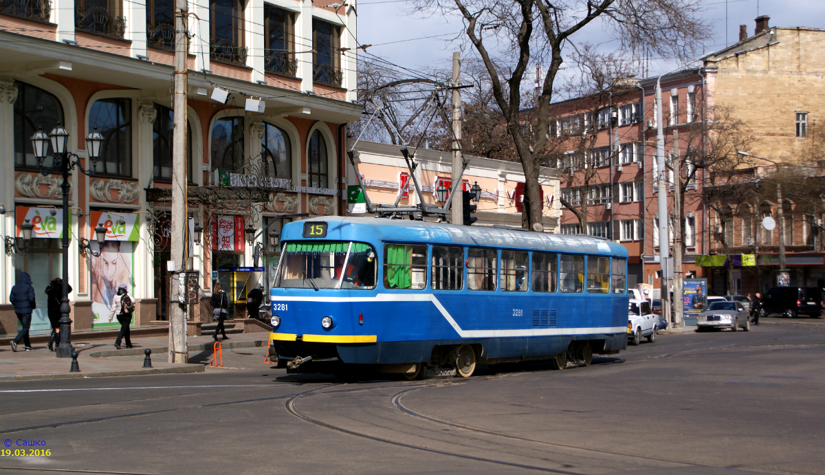 Odesa, Tatra T3R.P nr. 3281