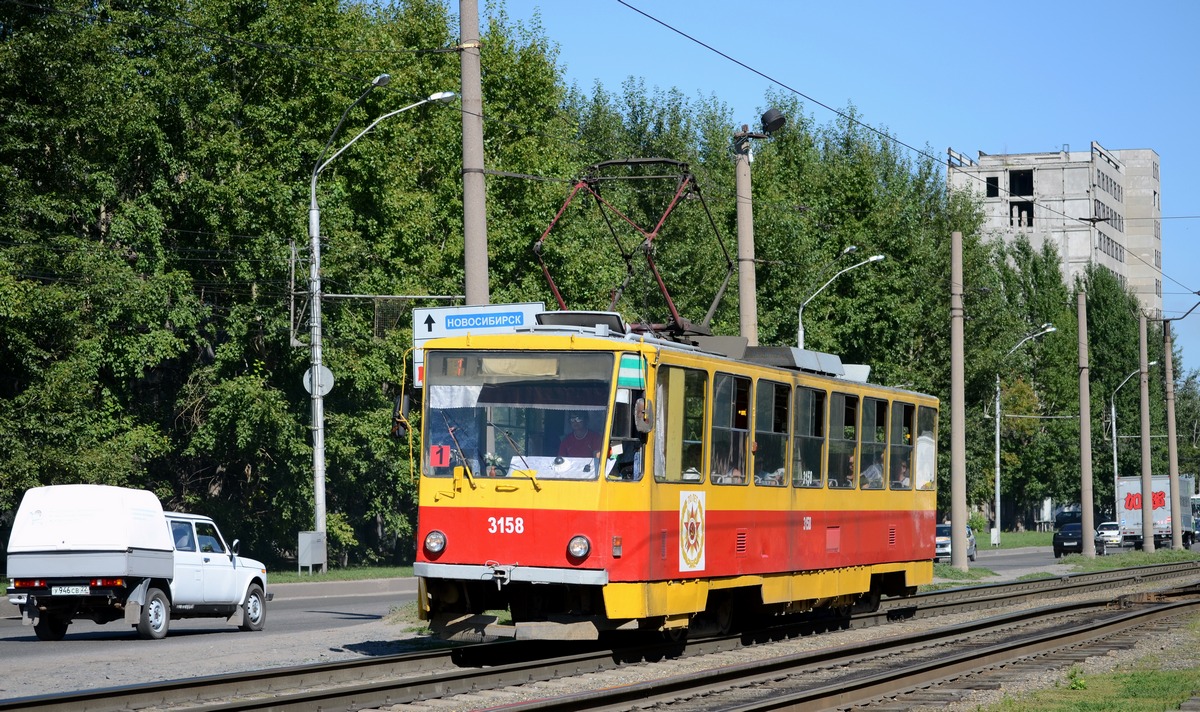 Barnaula, Tatra T6B5SU № 3158