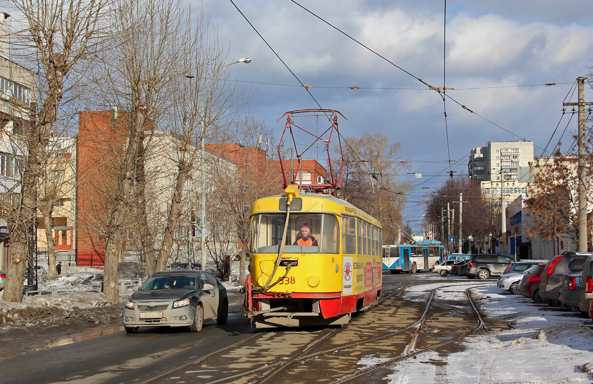 Екатеринбург, Tatra T3SU № 538