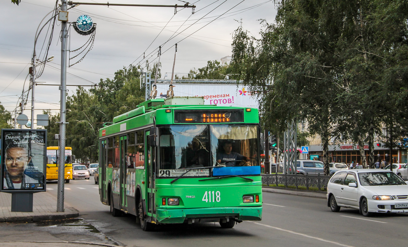 Novosibirsk, Trolza-5275.06 “Optima” Nr 4118