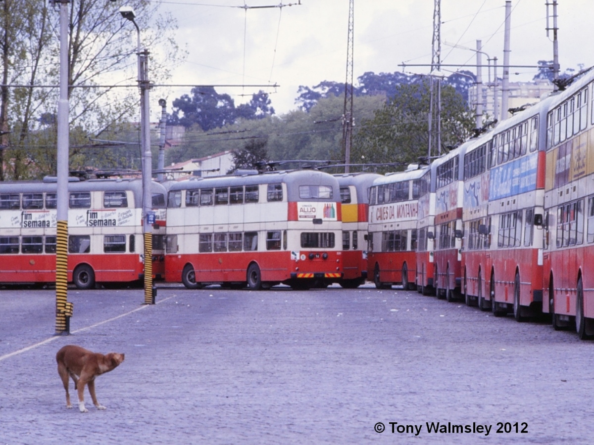 Порту — Трамвай и троллейбус — Старые фотографии