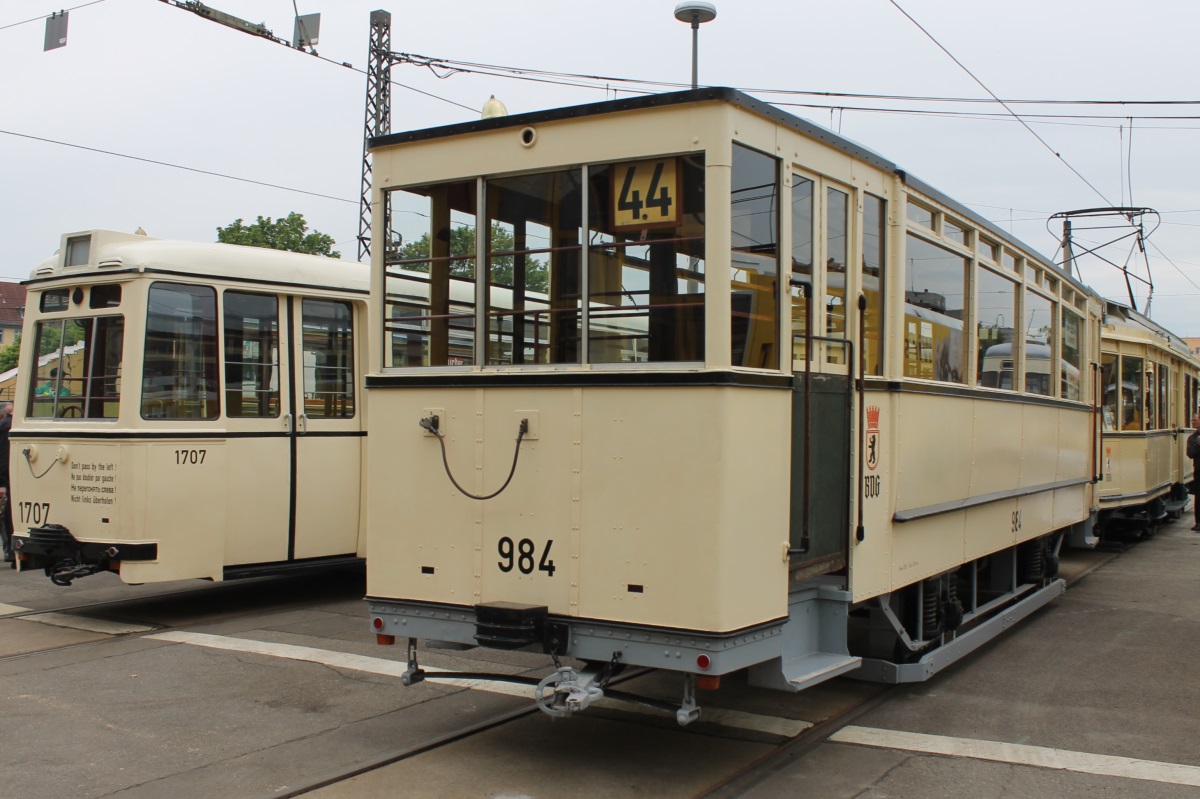 Берлин, Herbrand B 06/27 № 984; Берлин — Празднование 150-летия трамвая