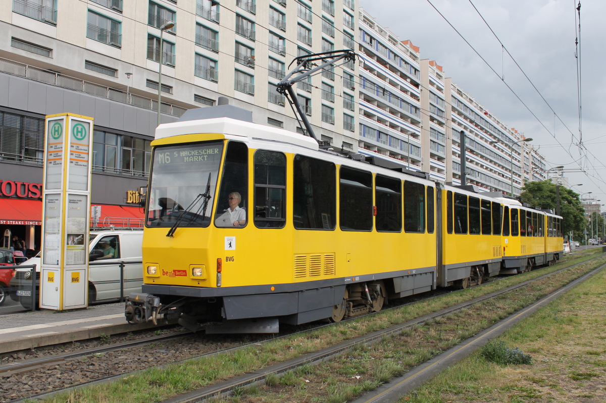 Берлин, Tatra KT4DM № 6135